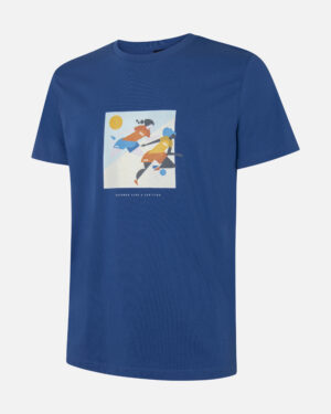 Team Drawing Blue